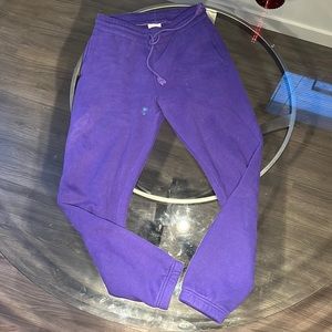 Purple TNA soft sweat pants